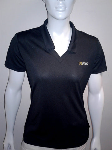 ALTEC - OPERATIONS TRAINING - NIKE - WOMEN'S MICRO PIQUE POLO BLACK (NKDC1991)
