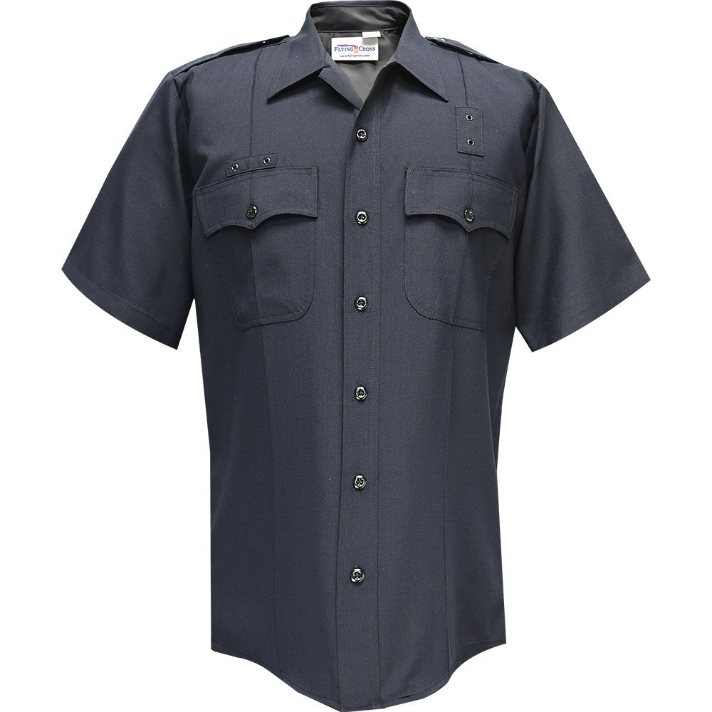 flying cross dress shirt Men's Button Front Cross FR Woven Shirt