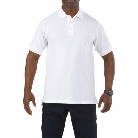 5.11 TACTICAL PROFESSIONAL S/S POLO WHITE 3XL