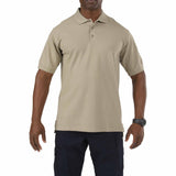 5.11 TACTICAL PROFESSIONAL S/S POLO SILVER TAN 3XL
