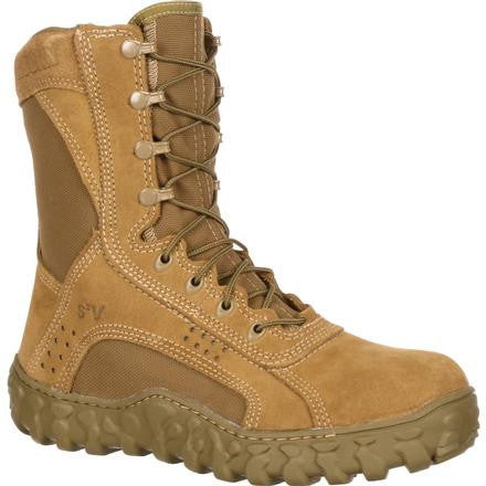 ROCKY S2V COYOTE BROWN TACTICAL MILITARY BOOT-T-Box Tactical