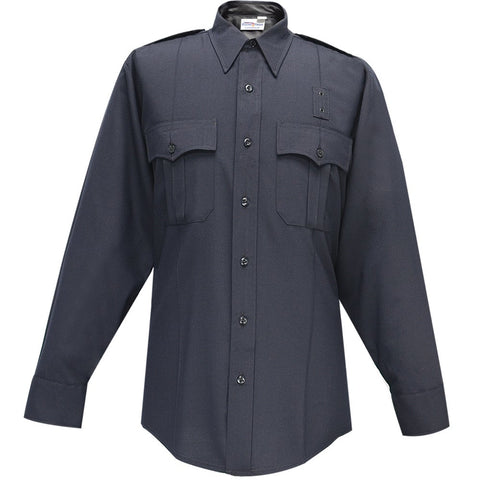 LPD - FLYING CROSS - JUSTICE 75% POLY/25% WOOL MEN'S LONG SLEEVE SHIRT W/ZIPPER (07W84Z)