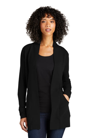 MAS - PORT AUTHORITY - WOMEN'S MICROTERRY CARDIGAN (LK825)