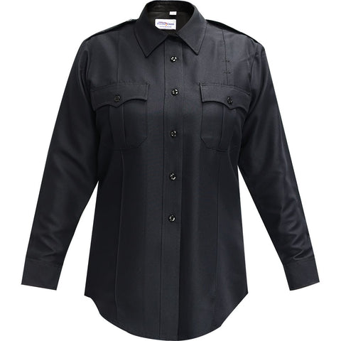 LMDC - FLYING CROSS - COMMAND 100% POLYESTER WOMEN'S LONG SLEEVE SHIRT W/ZIPPER (127R78Z)