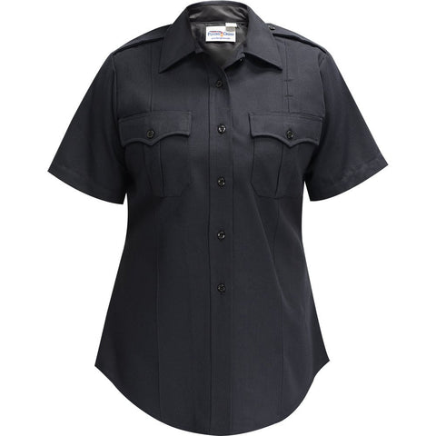 LMDC - FLYING CROSS - COMMAND 100% POLYESTER WOMEN'S SHORT SLEEVE SHIRT W/ZIPPER (177R78Z)