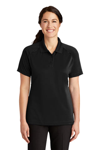 MCSO - CORNERSTONE - SELECT SNAG-PROOF LADIES TACTICAL SHORT SLEEVE POLO W/EMBROIDERED BADGE/NAME/HTV (CS411)