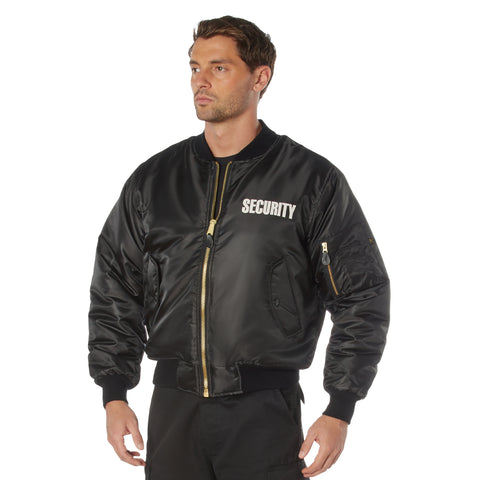 FIRST DUTY - ROTHCO - MA-1 FLIGHT JACKET WITH SECURITY PRINT (7357)