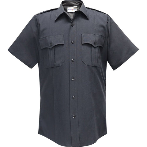 HCEMS - FLYING CROSS - COMMAND 100% POLYESTER MEN'S SHORT SLEEVE SHIRT W/ZIPPER (87R78Z)