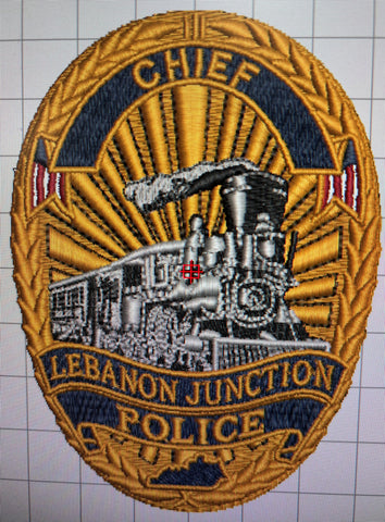 LEBANON JUCTION PD BADGES