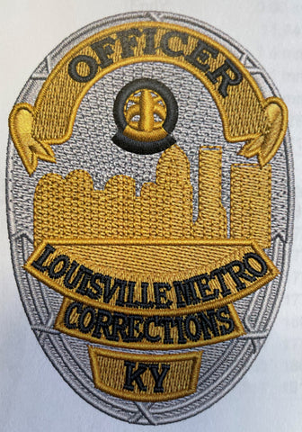 LMDC - LOUISVILLE METRO DEPARTMENT OF CORRECTIONS OFFICER BADGE