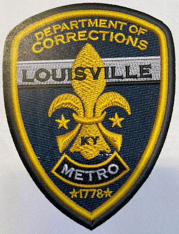 LMDC - LOUISVILLE METRO DEPARTMENT OF CORRECTIONS SHOULDER PATCH