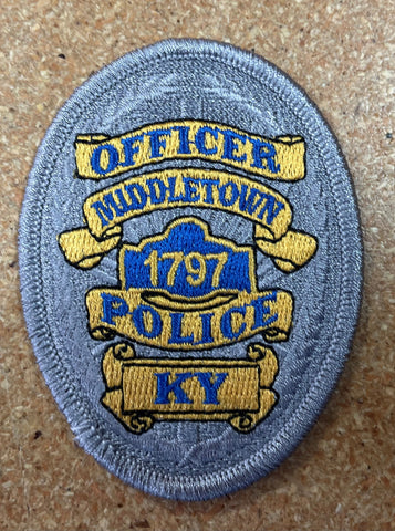 MIDDLETOWN PD - CLOTH BADGE