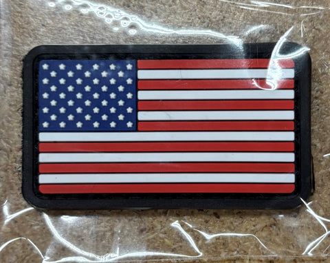 LMDC - US FLAG PVC W/VELCRO 1" x 2"