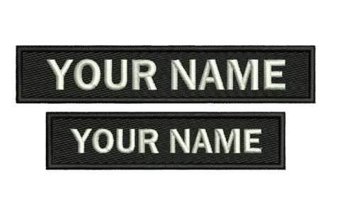 VGPD - TBOX TACTICAL - CUSTOM EMBROIDERED NAME TAPE