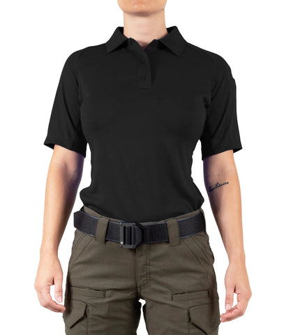 FIRST TACTICAL - WOMEN'S PERFORMANCE SS POLO (122509) W/BADGE & LAST NAME