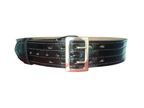 MCSO-Sam Browne Buckled Duty Belt, 2.25 (58mm)(Hi Gloss, 87-42-9B)