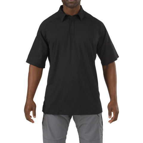 5.11 TACTICAL S/S RAPID PERFORMNCE POLO BLACK 3XL 