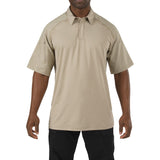 5.11 TACTICAL S/S RAPID PERFORMNCE POLO SILVER TAN 3XL 
