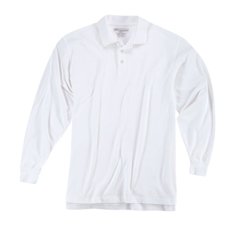 5.11 TACTICAL PROFESSIONAL L/S POLO WHITE 3XL 