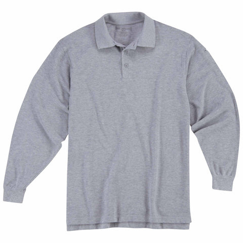 5.11 TACTICAL PROFESSIONAL L/S POLO TALL HEATHER GREY 5XL 