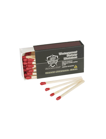 5IVE STAR GEAR 4 PACK WATERPROOF MATCHES  