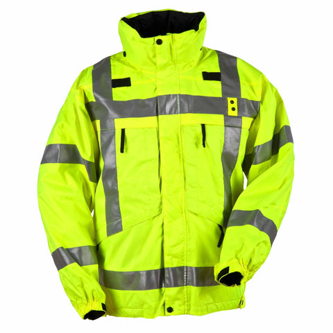 5.11 TACTICAL 3-IN-1 REVERSIBLE HIGH-VIS PARKA HIGH VIS YELLOW 4XL 