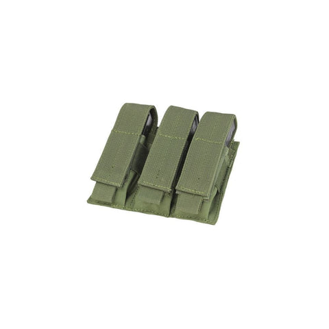 CONDOR TRIPLE PISTOL MAG POUCH OLIVE DRAB