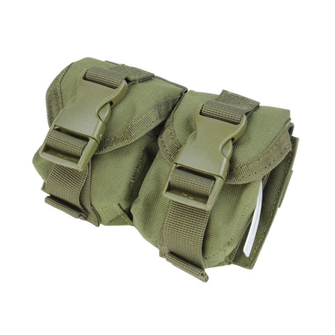 CONDOR DOUBLE FRAG GRENADE POUCH OLIVE DRAB