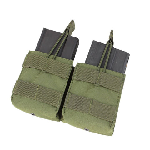 CONDOR DOUBLE M14 OPEN TOP MAG POUCH OLIVE DRAB