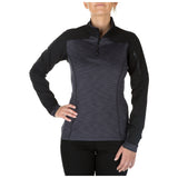 5.11 TACTICAL WOMENS RAPID HALF ZIP CHARCOAL XL 