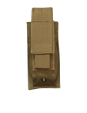 5IVE STAR GEAR SINGLE PISTOL MAG MOLLE POUCH COYOTE