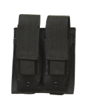 5IVE STAR GEAR DOUBLE PISTOL MAG MOLLE POUCH BLACK