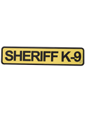 5IVE STAR GEAR SHERIFF K9 PATCH 1 3/4X8-T-Box Tactical