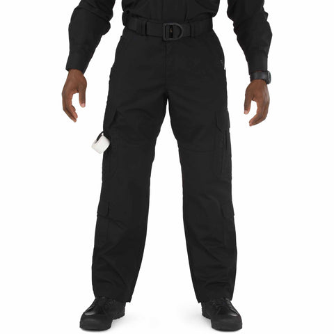 5.11 TACTICAL TACLITE EMS PANTS - LG BLACK 54 UNHEMMED
