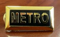 LMDC - SMITH & WARREN - METRO COLLAR INSIGNIA (S583)