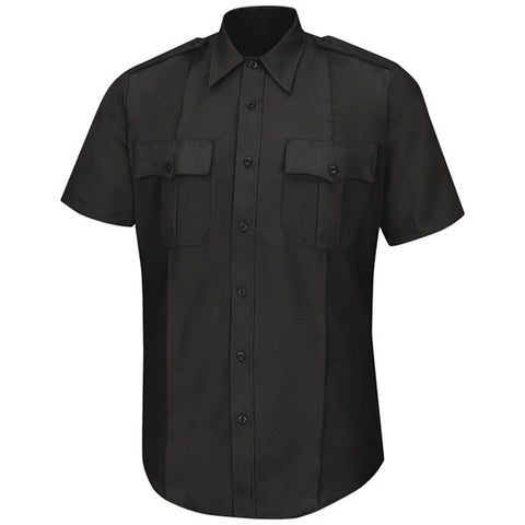 HORACE SMALL SENTRY SS SHIRT WITH ZIPPER OHIO SHERIFF BLACK 