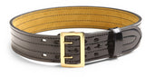 LMDC HONOR GUARD - SAFARILAND - 4-ROW STITCH SAFARILAMINATE DUTY BELT, 2.25, W/SILVER or GOLD BUCKLE (87-60-9)