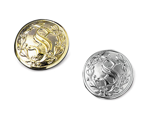 MCSO-LawPro 'S' Buttons (Silver/Gold, Commonwealth)