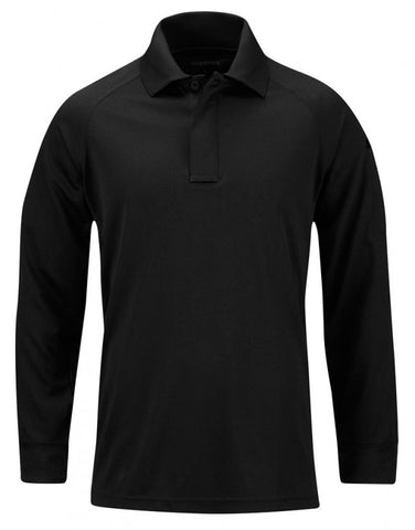 Propper Men's Snag Free Polo - Long Sleeve Black 2XL