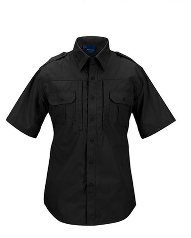 Propper Men's Tactical Shirt - Short Sleeve Black 2XL
