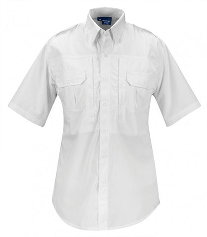 Propper Men's Tactical Shirt - Short Sleeve - Poplin White 2XL
