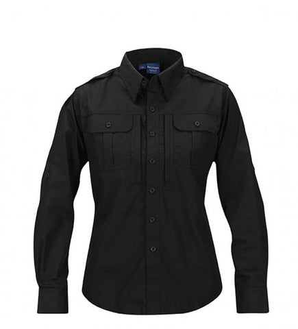 Propper Women's Tactical Shirt - Long Sleeve Black XS