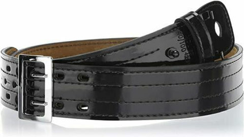 LMDC HONOR GUARD - SAFARILAND - 4-ROW STITCH SAFARILAMINATE DUTY BELT, 2.25, W/SILVER or GOLD BUCKLE (87-60-9)
